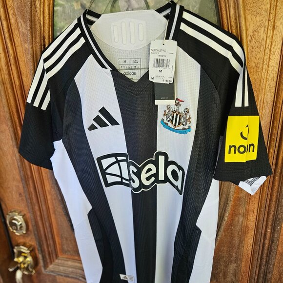 adidas Other - ADIDAS 24/25 NEWCASTLE UNITED AUTHENTIC HOME JERSEY SIZE MEDIUM